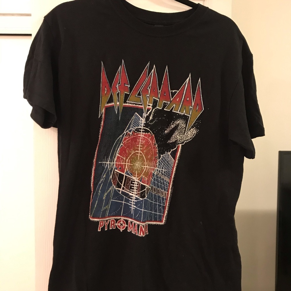 Def Leppard Band rock T-shirt size M